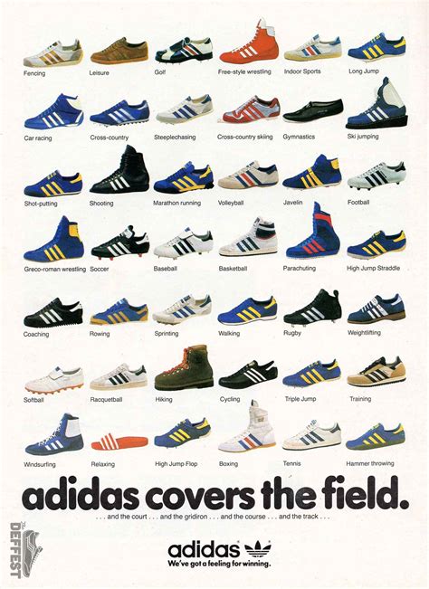 adidas vintage catalogo